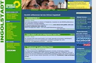 Vorschau auf die neuen Webseiten der Grünen Ingolstadt