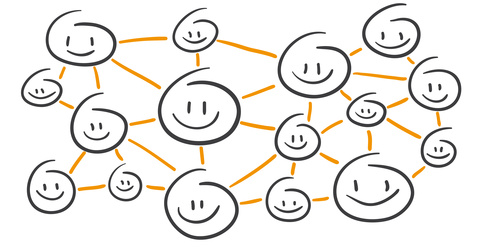 The power of digital collaboration networks