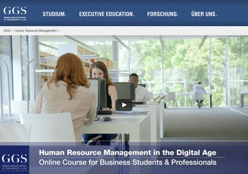 Supporting future HR with education for a digital world