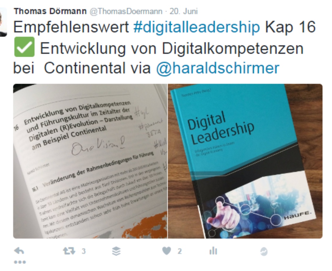Digital Leadership – Entwicklungsarbeit in der Unternehmenskultur