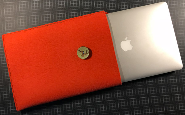 Notebook Cover DIY aus Filz selber machen