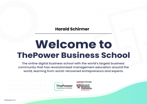 The PowerMBA - Harald Schirmer
