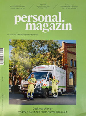 Cover Personalmagazin von Haufe 10/2022