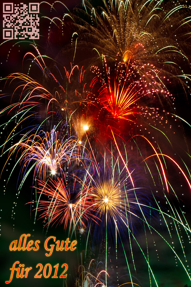 Neujahr 2012 - Feuerwerk