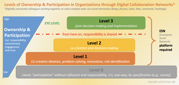 4 Levels of ownership and participation in networks by Harald Schirmer
